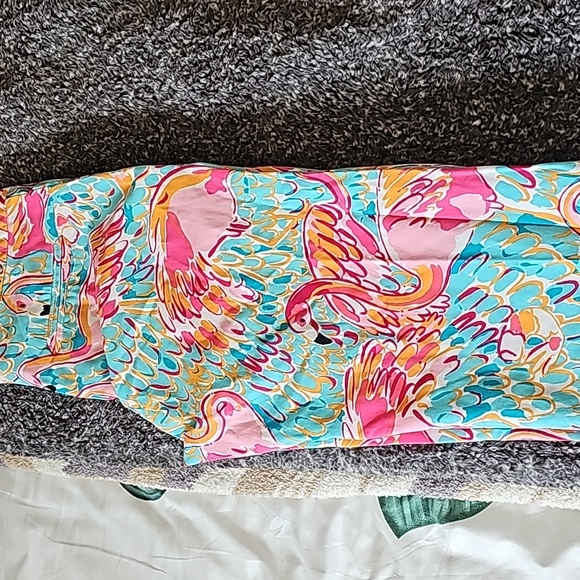 Lilly Pulitzer Elaine pants in Peel and Eat. - Picture 4 of 6